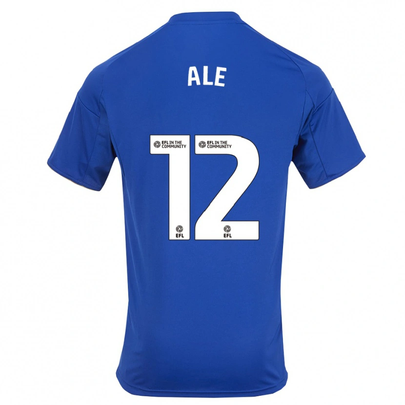 Danxen Kinderen Asmita Ale #12 Blauw Goud Thuisshirt Thuistenue 2025/26 T-Shirt België