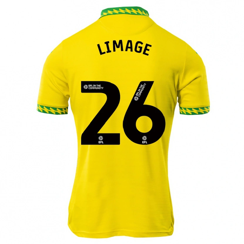Danxen Kinderen Felicity Limage #26 Wit Groen Thuisshirt Thuistenue 2025/26 T-Shirt België
