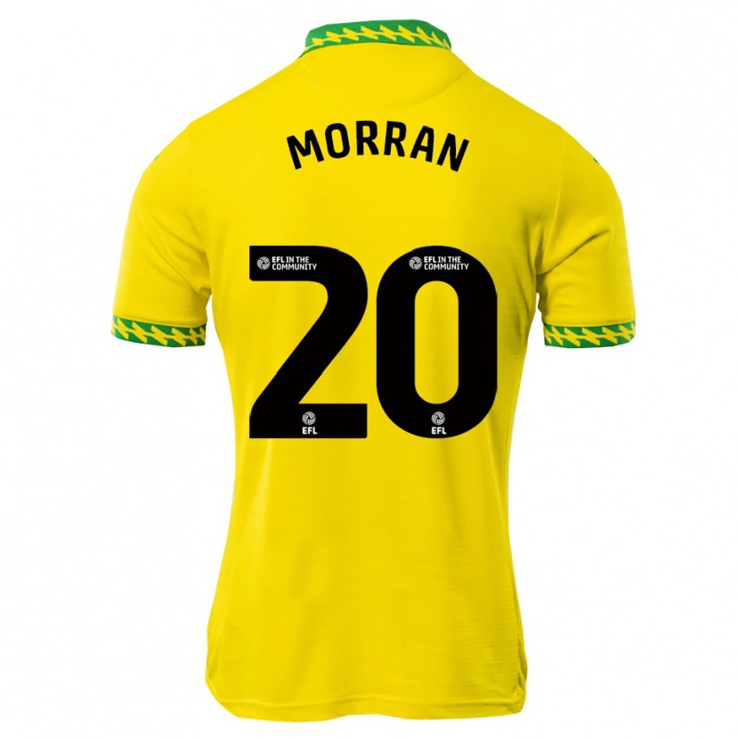 Danxen Kinderen Eloise Morran #20 Wit Groen Thuisshirt Thuistenue 2025/26 T-Shirt België