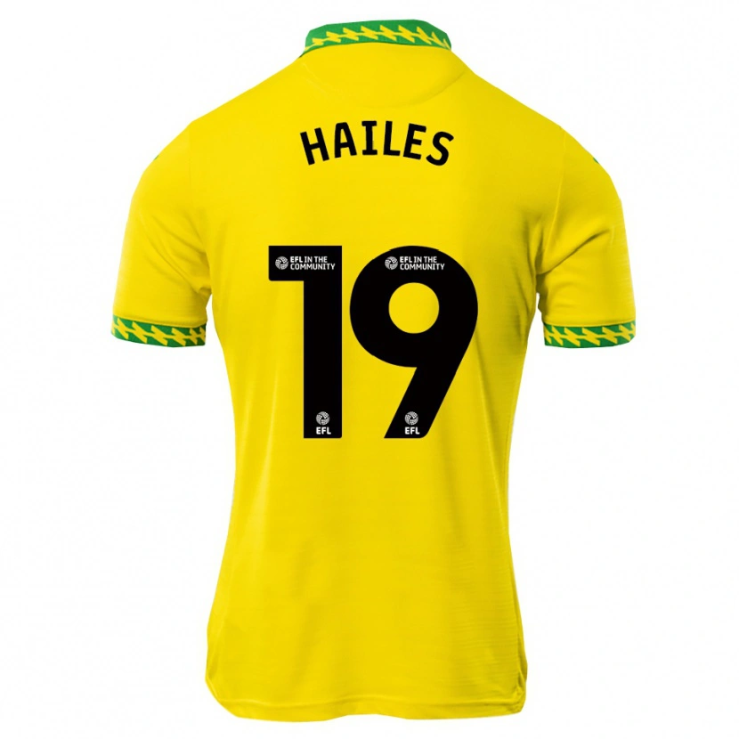 Danxen Kinderen Lauren Hailes #19 Wit Groen Thuisshirt Thuistenue 2025/26 T-Shirt België