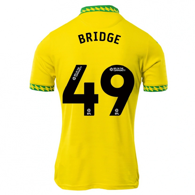 Danxen Kinderen Aj Bridge #49 Wit Groen Thuisshirt Thuistenue 2025/26 T-Shirt België