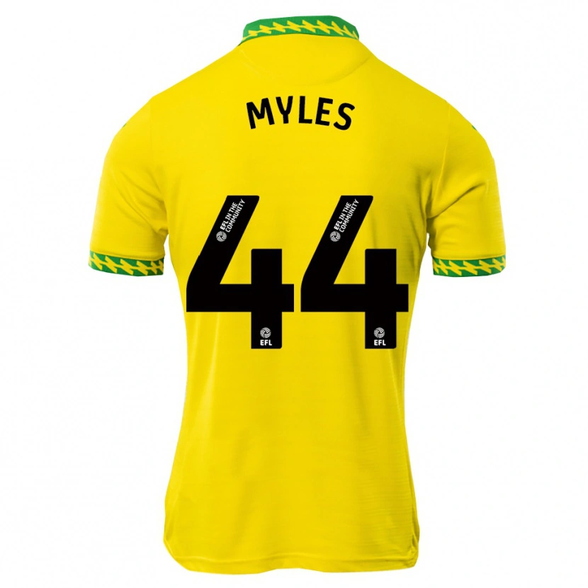Danxen Kinderen Elliot Myles #44 Wit Groen Thuisshirt Thuistenue 2025/26 T-Shirt België
