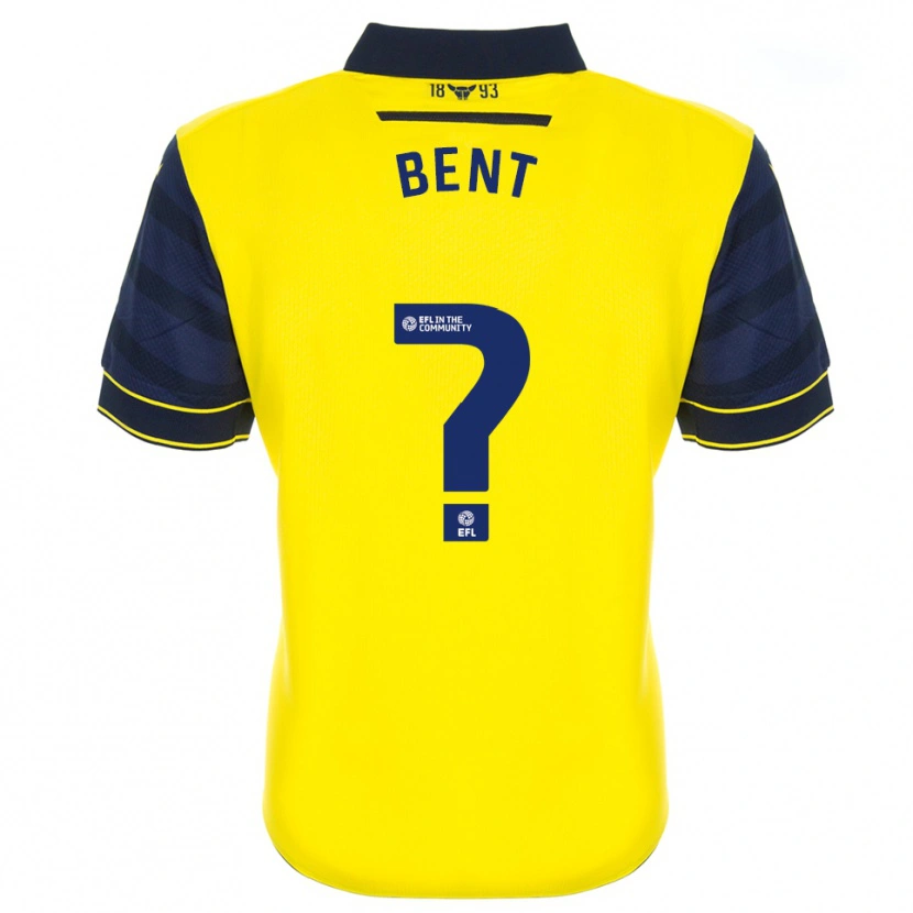 Danxen Kinderen Stephaney Bent #0 Geel Marine Thuisshirt Thuistenue 2025/26 T-Shirt België