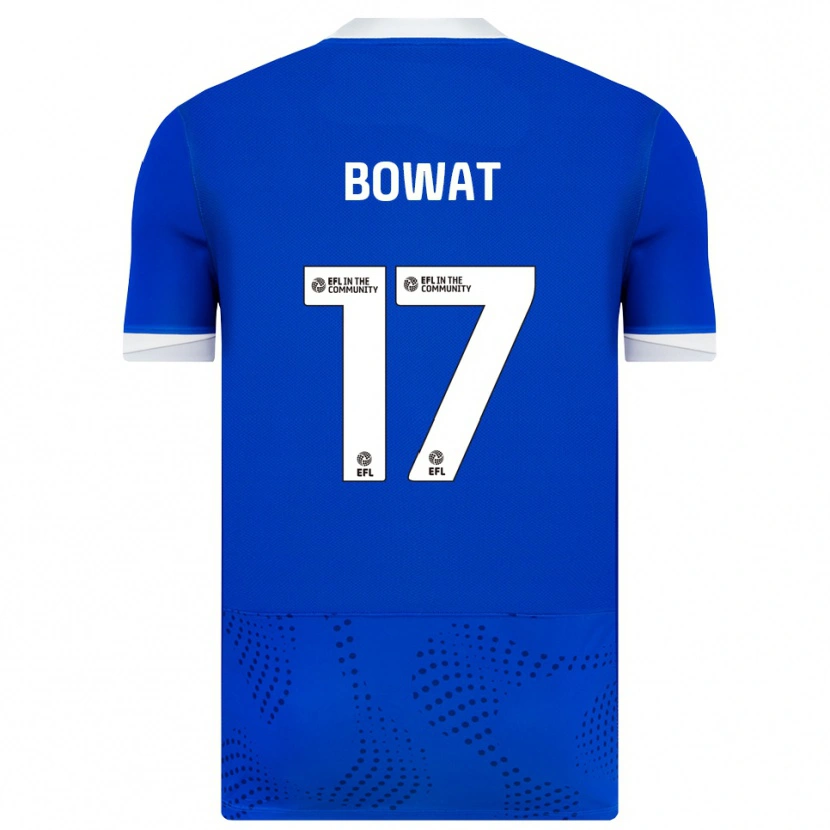 Danxen Kinderen Ibane Bowat #17 Blauw Wit Thuisshirt Thuistenue 2025/26 T-Shirt België
