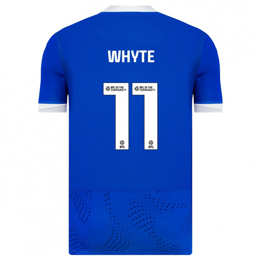 Danxen Kinderen Gavin Whyte #11 Blauw Wit Thuisshirt Thuistenue 2025/26 T-Shirt België