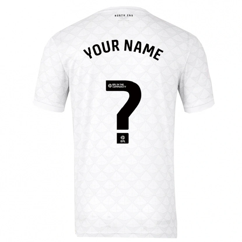 Danxen Kinderen Uw Naam #0 Wit Rood Thuisshirt Thuistenue 2025/26 T-Shirt België