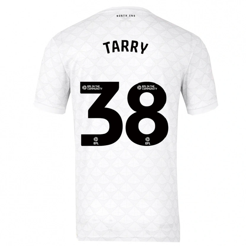 Danxen Kinderen Troy Tarry #38 Wit Rood Thuisshirt Thuistenue 2025/26 T-Shirt België