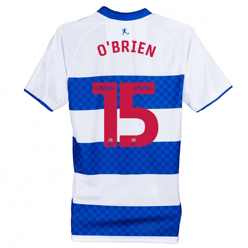 Danxen Kinderen Archie O'brien #15 Blauw Wit Thuisshirt Thuistenue 2025/26 T-Shirt België