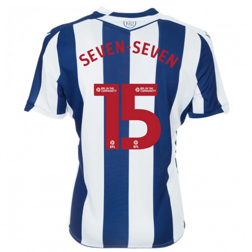 Danxen Kinderen Justin Seven-Seven #15 Marine Wit Thuisshirt Thuistenue 2025/26 T-Shirt België