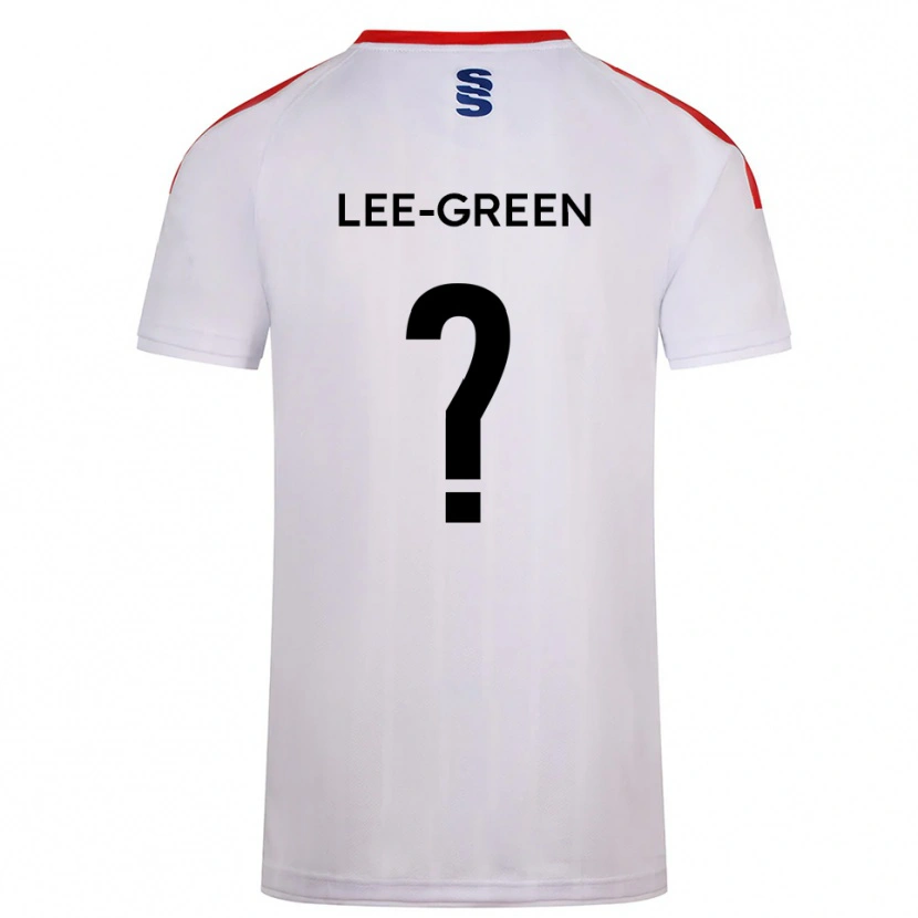 Danxen Kinderen Alex Lee-Green #0 Wit Marine Thuisshirt Thuistenue 2025/26 T-Shirt België