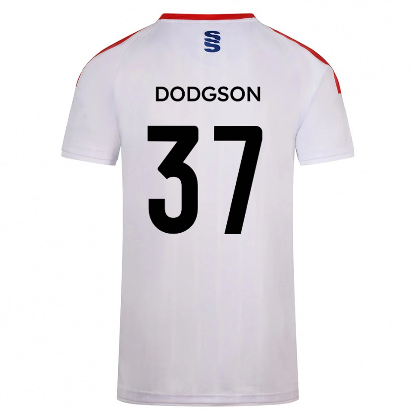 Danxen Kinderen Ewan Dodgson #37 Wit Marine Thuisshirt Thuistenue 2025/26 T-Shirt België