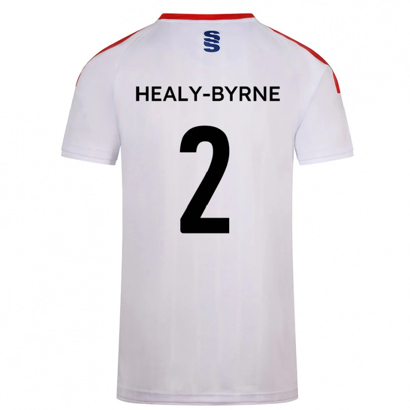 Danxen Kinderen Alex Healy-Byrne #2 Wit Marine Thuisshirt Thuistenue 2025/26 T-Shirt België