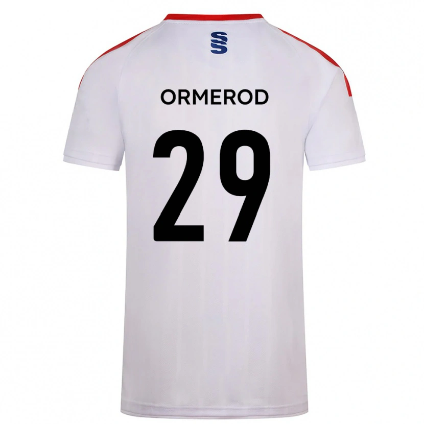 Danxen Kinderen Danny Ormerod #29 Wit Marine Thuisshirt Thuistenue 2025/26 T-Shirt België