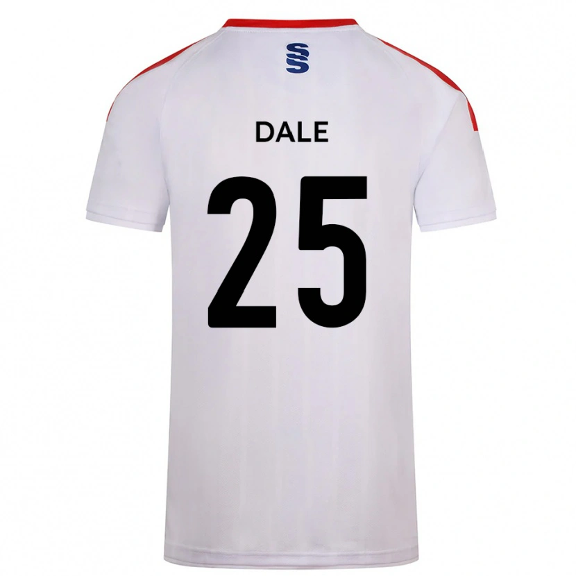 Danxen Kinderen Natasha Dale #25 Wit Marine Thuisshirt Thuistenue 2025/26 T-Shirt België