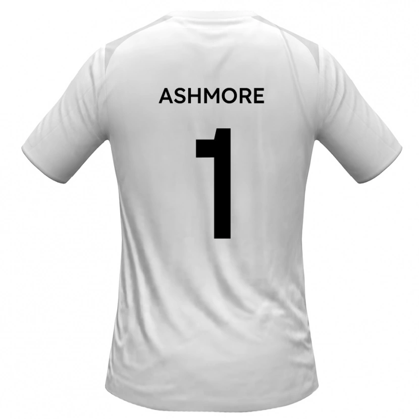 Danxen Kinderen Nathan Ashmore #1 Wit Grijs Thuisshirt Thuistenue 2025/26 T-Shirt België