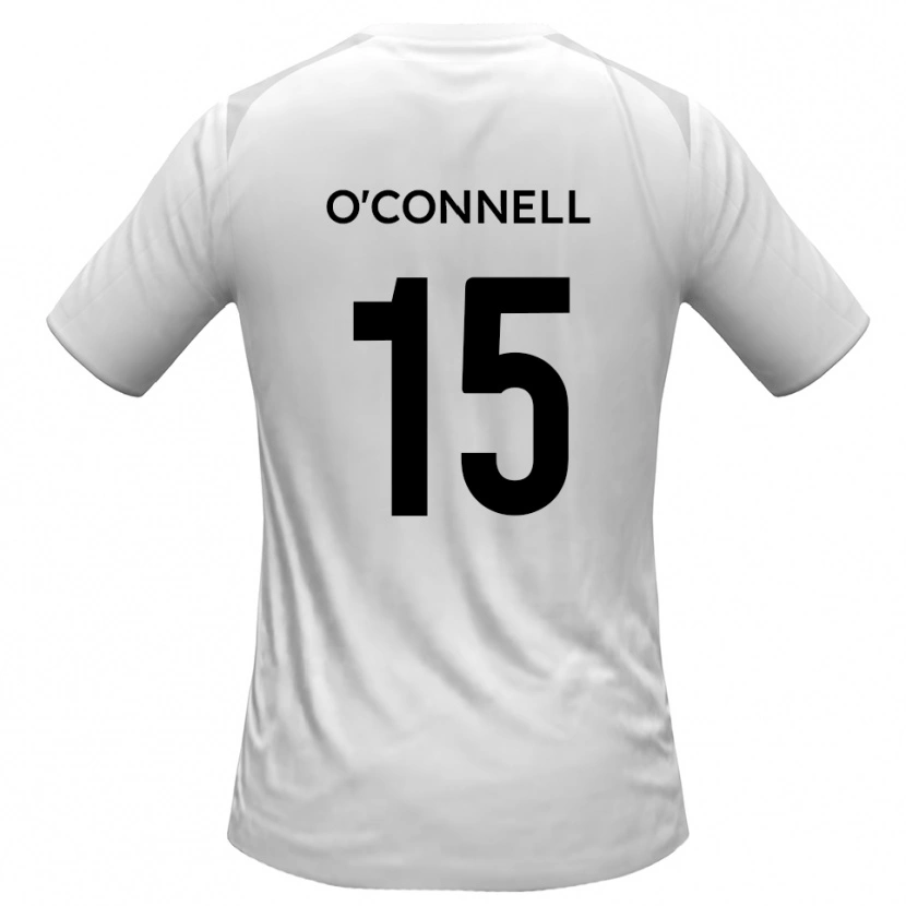 Danxen Kinderen Charlie O'connell #15 Wit Grijs Thuisshirt Thuistenue 2025/26 T-Shirt België