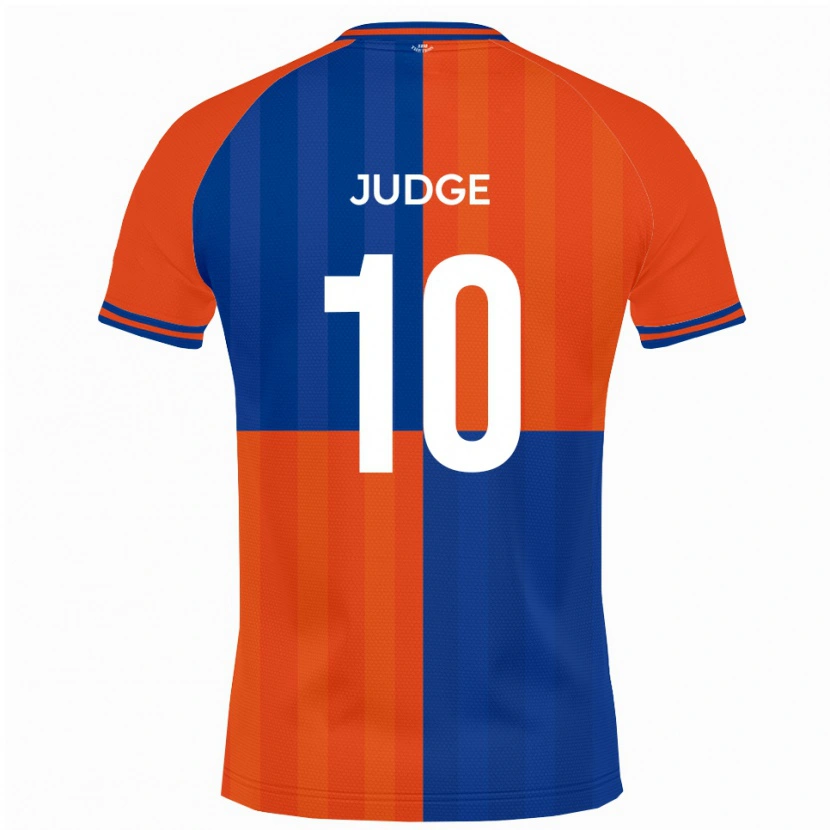 Danxen Kinderen Alan Judge #10 Oranje Koningsblauw Thuisshirt Thuistenue 2025/26 T-Shirt België