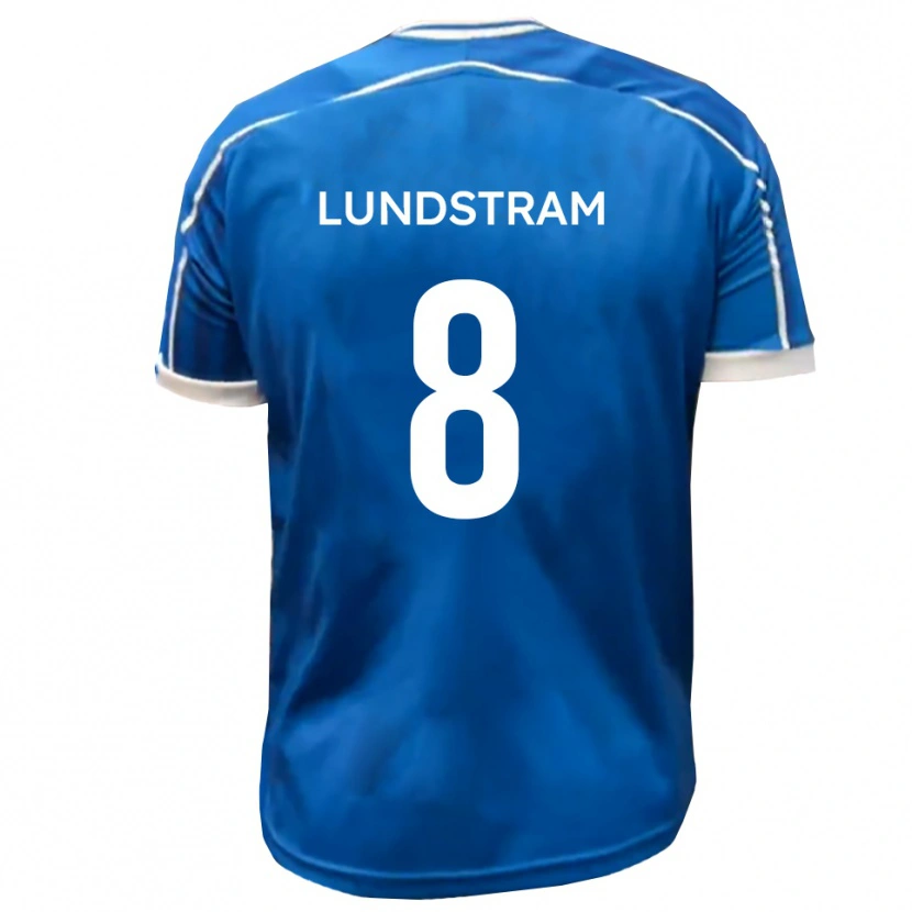 Danxen Kinderen Josh Lundstram #8 Blauw Wit Thuisshirt Thuistenue 2025/26 T-Shirt België