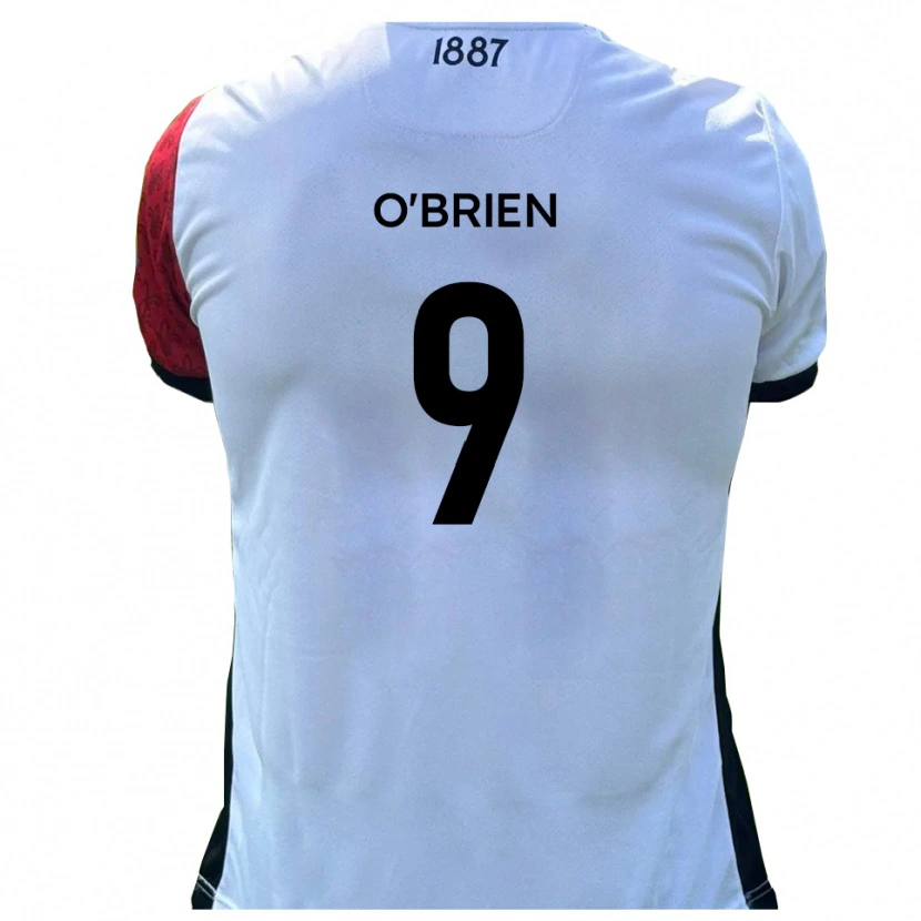 Danxen Kinderen Aiden O'brien #9 Rood Wit Thuisshirt Thuistenue 2025/26 T-Shirt België