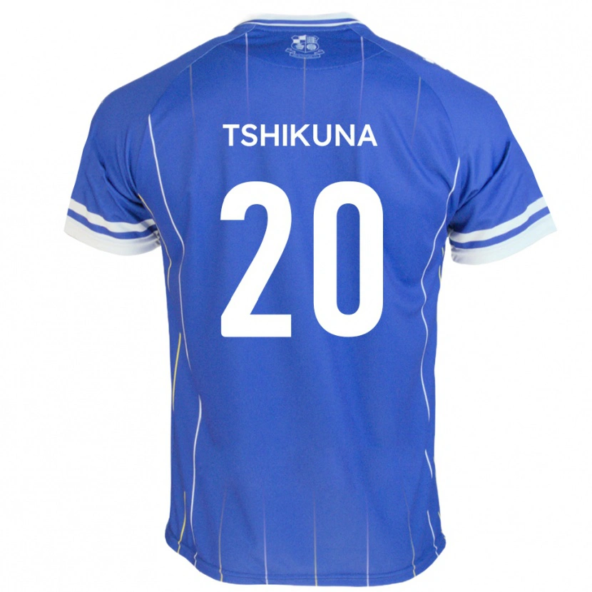 Danxen Kinderen Nathan Tshikuna #20 Koningsblauw Thuisshirt Thuistenue 2025/26 T-Shirt België
