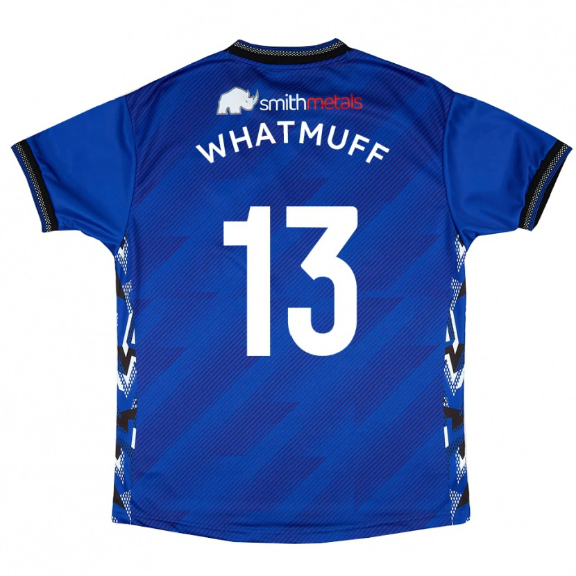 Danxen Kinderen Oliver Whatmuff #13 Blauw Wit Thuisshirt Thuistenue 2025/26 T-Shirt België