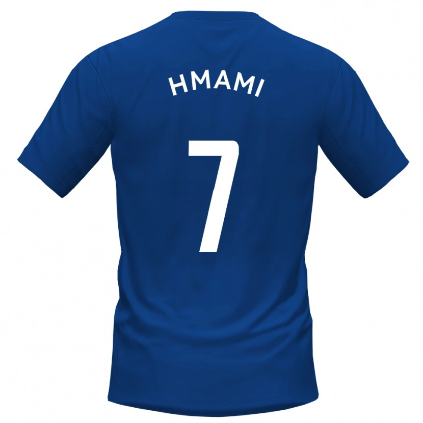 Danxen Kinderen Josh Hmami #7 Blauw Wit Thuisshirt Thuistenue 2025/26 T-Shirt België
