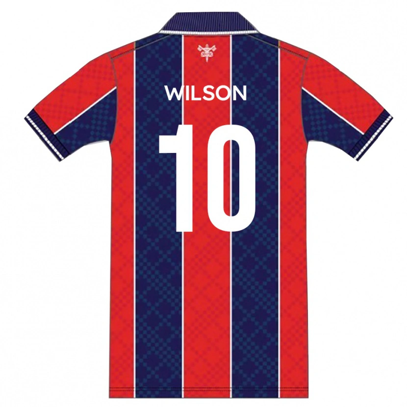 Danxen Kinderen Donovan Wilson #10 Rood Marine Thuisshirt Thuistenue 2025/26 T-Shirt België
