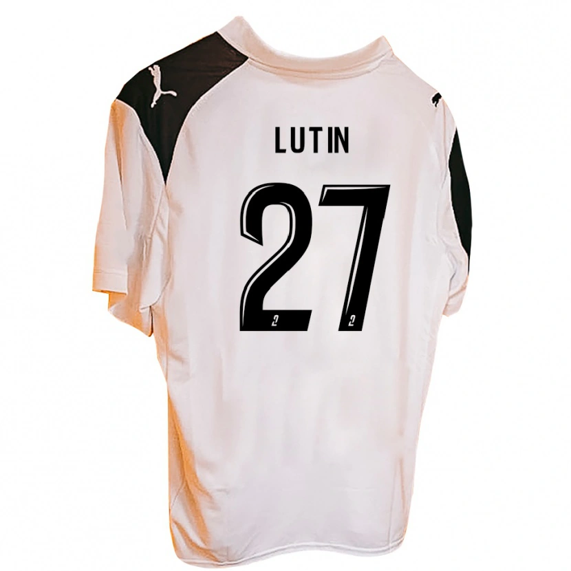 Danxen Kinderen Rayan Lutin #27 Zwart Wit Thuisshirt Thuistenue 2025/26 T-Shirt België