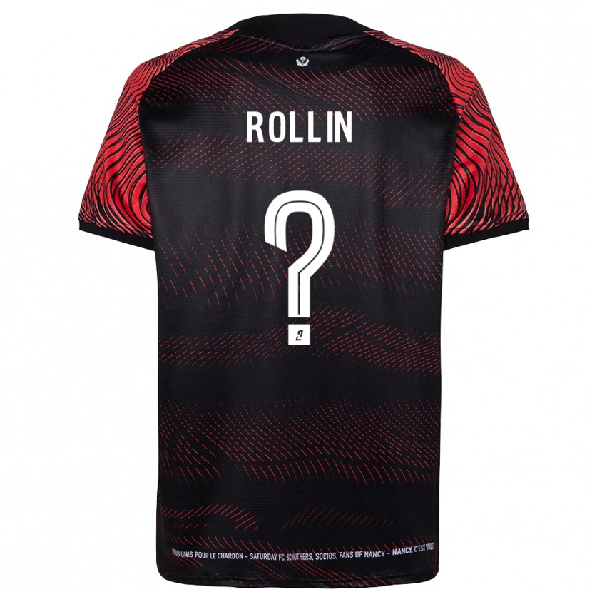 Danxen Kinderen Sandra Rollin #0 Wit Rood Thuisshirt Thuistenue 2025/26 T-Shirt België