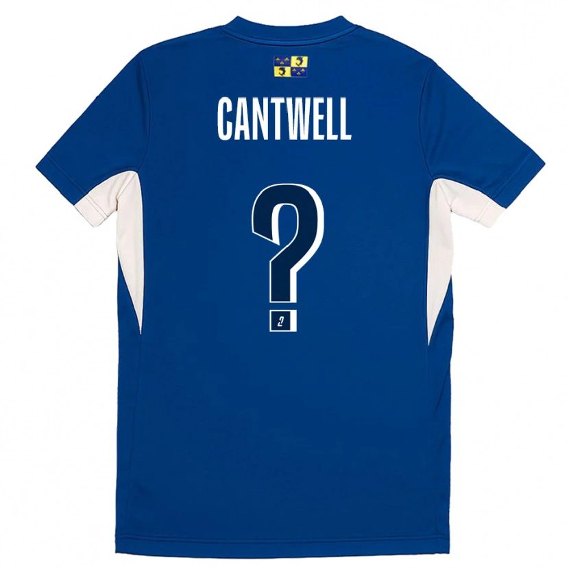 Danxen Kinderen Anna Cantwell #0 Blauw Marine Thuisshirt Thuistenue 2025/26 T-Shirt België