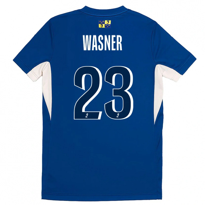 Danxen Kinderen Ophélie Wasner #23 Blauw Marine Thuisshirt Thuistenue 2025/26 T-Shirt België