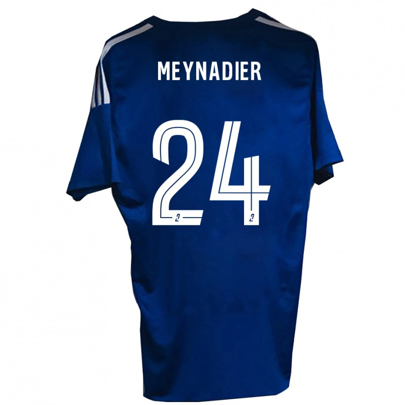 Danxen Kinderen Tom Meynadier #24 Blauw Wit Thuisshirt Thuistenue 2025/26 T-Shirt België
