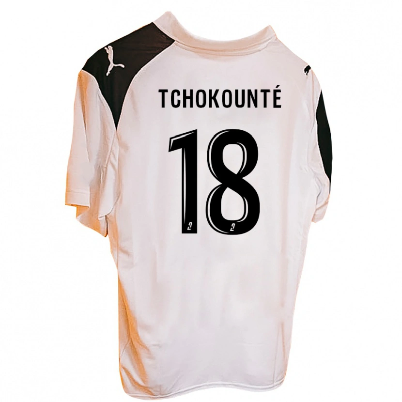 Danxen Kinderen Malik Tchokounté #18 Oranje Zwart Thuisshirt Thuistenue 2025/26 T-Shirt België
