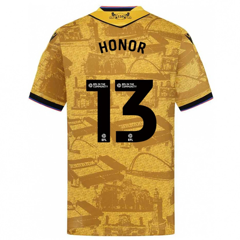 Danxen Kinderen Solomon Honor #13 Goud Zwart Uitshirt Uittenue 2025/26 T-Shirt België