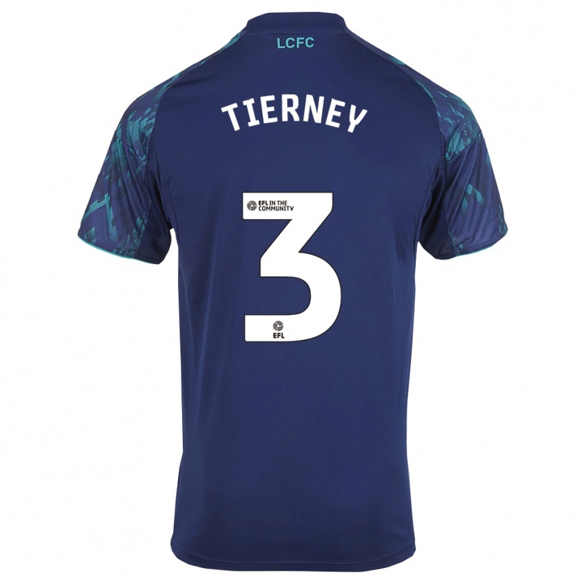 Danxen Kinderen Sam Tierney #3 Marine Groen Wit Uitshirt Uittenue 2025/26 T-Shirt België