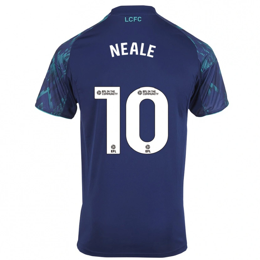 Danxen Kinderen Tommy Neale #10 Marine Groen Wit Uitshirt Uittenue 2025/26 T-Shirt België