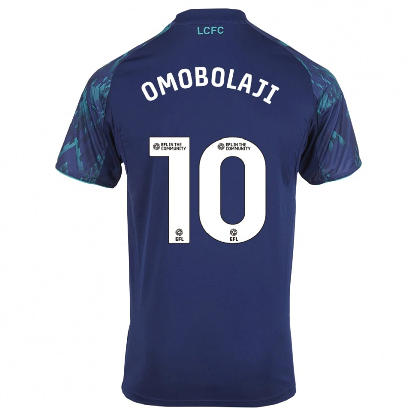 Danxen Kinderen Laolu Omobolaji #10 Marine Groen Wit Uitshirt Uittenue 2025/26 T-Shirt België