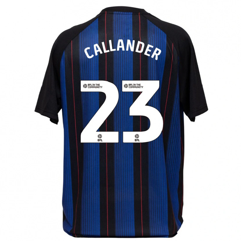 Danxen Kinderen Chelsea Callander #23 Blauw Zwart Uitshirt Uittenue 2025/26 T-Shirt België
