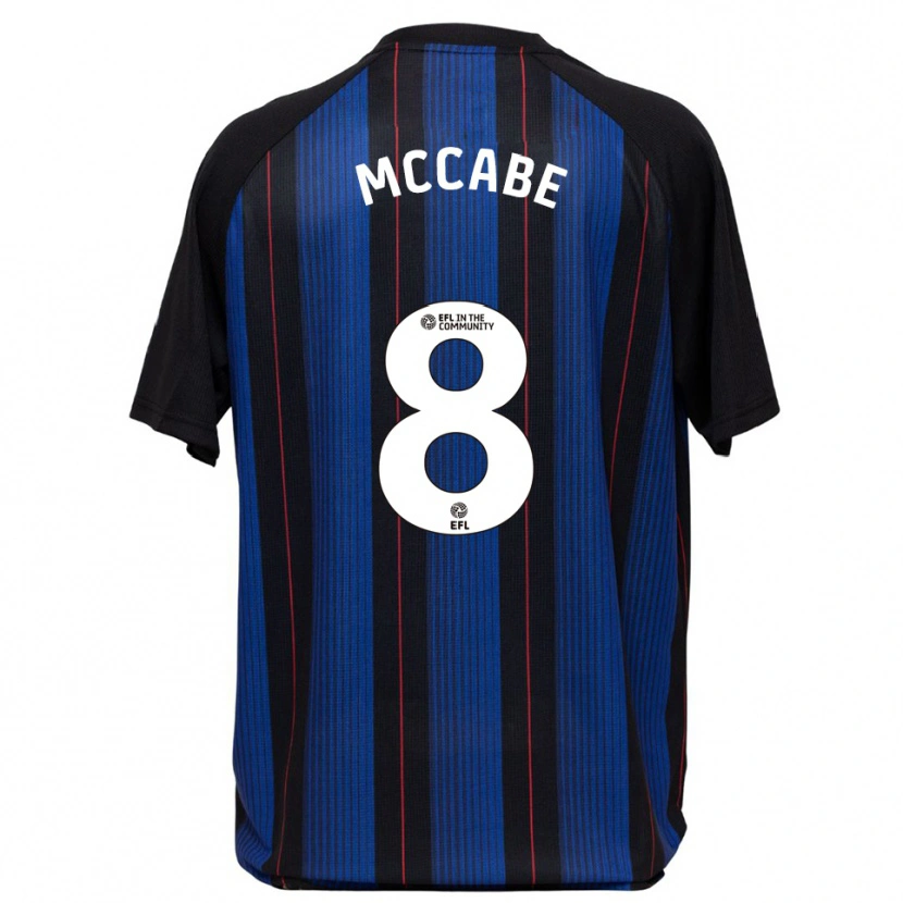 Danxen Kinderen Iain Mccabe #8 Blauw Zwart Uitshirt Uittenue 2025/26 T-Shirt België