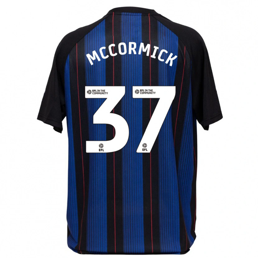 Danxen Kinderen George Mccormick #37 Blauw Zwart Uitshirt Uittenue 2025/26 T-Shirt België