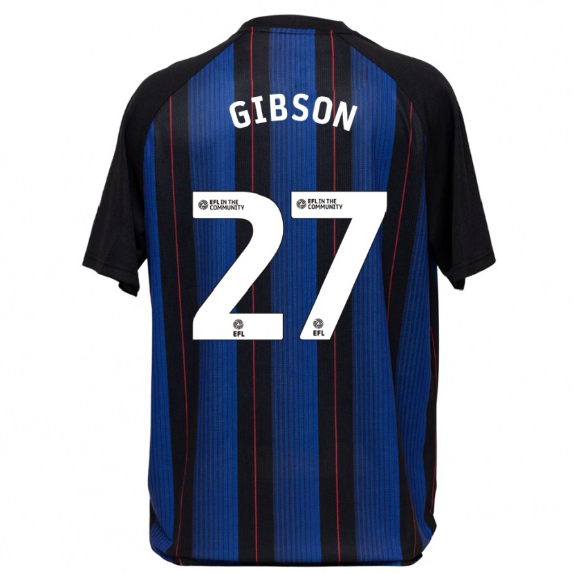 Danxen Kinderen Georgia Gibson #27 Blauw Zwart Uitshirt Uittenue 2025/26 T-Shirt België