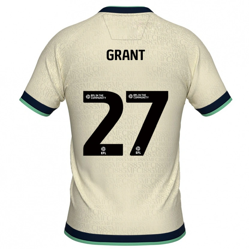 Danxen Kinderen Kamarl Grant #27 Champagne Marine Uitshirt Uittenue 2025/26 T-Shirt België