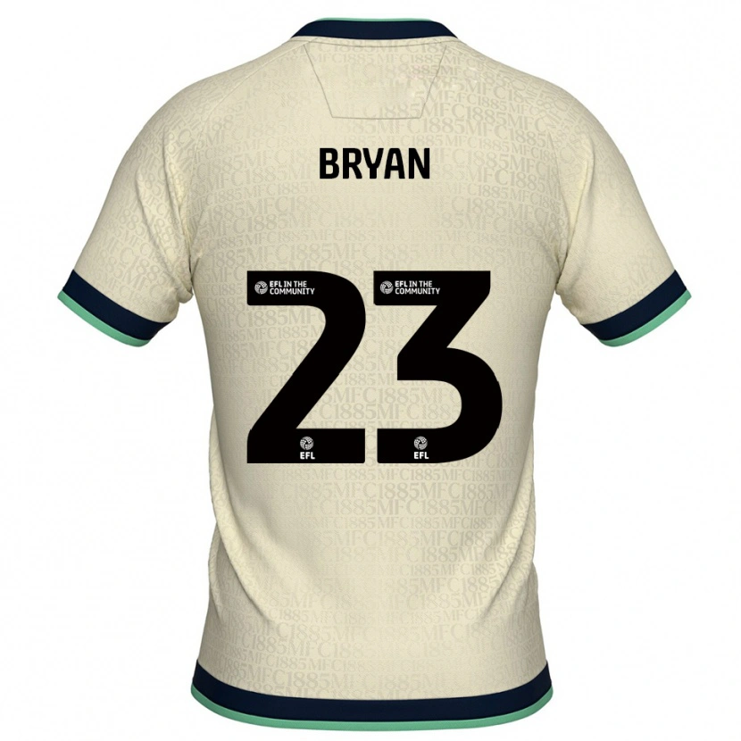Danxen Kinderen Joe Bryan #23 Champagne Marine Uitshirt Uittenue 2025/26 T-Shirt België