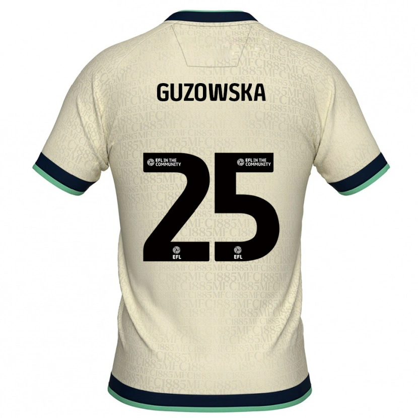 Danxen Kinderen Sara Guzowska #25 Champagne Marine Uitshirt Uittenue 2025/26 T-Shirt België