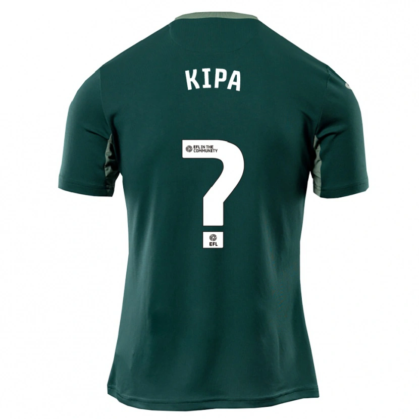 Danxen Kinderen Joseph Kipa #0 Groen Wit Paars Uitshirt Uittenue 2025/26 T-Shirt België