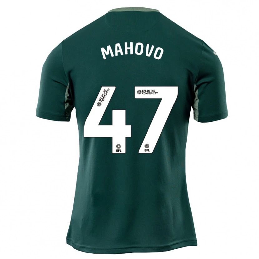 Danxen Kinderen Lucien Mahovo #47 Groen Wit Paars Uitshirt Uittenue 2025/26 T-Shirt België