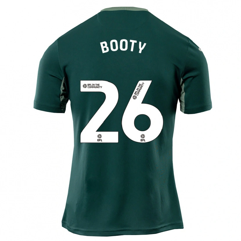 Danxen Kinderen Sienna Booty #26 Groen Wit Paars Uitshirt Uittenue 2025/26 T-Shirt België