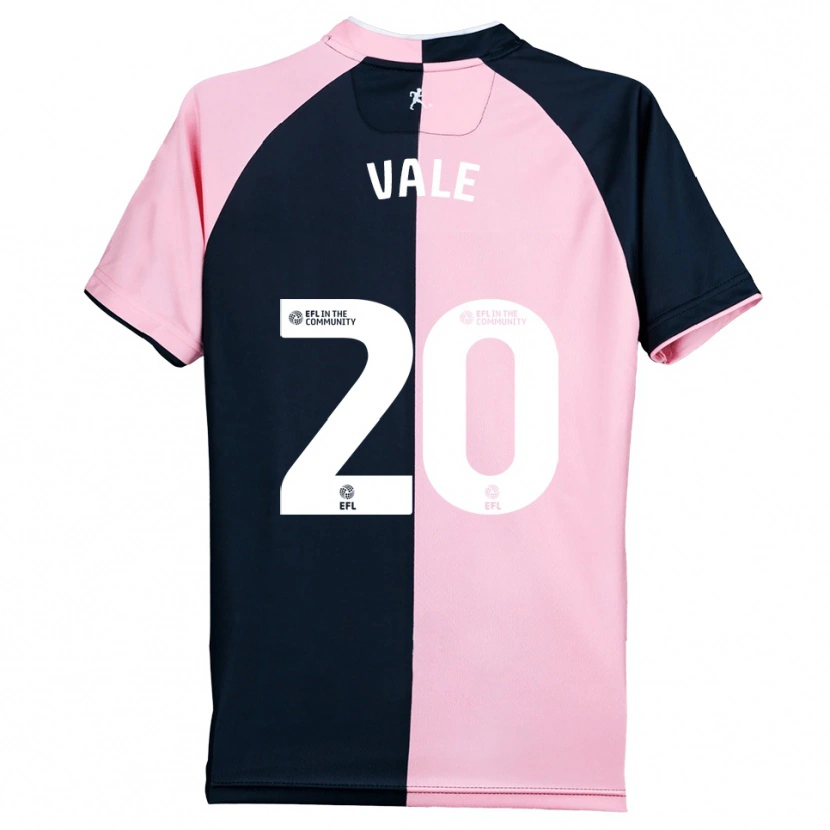 Danxen Kinderen Harvey Vale #20 Roze Zwart Uitshirt Uittenue 2025/26 T-Shirt België