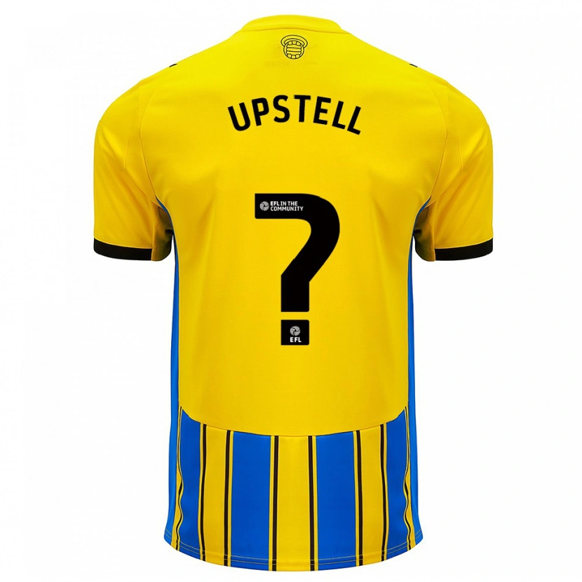 Danxen Kinderen Henry Upstell #0 Blauw Geel Uitshirt Uittenue 2025/26 T-Shirt België