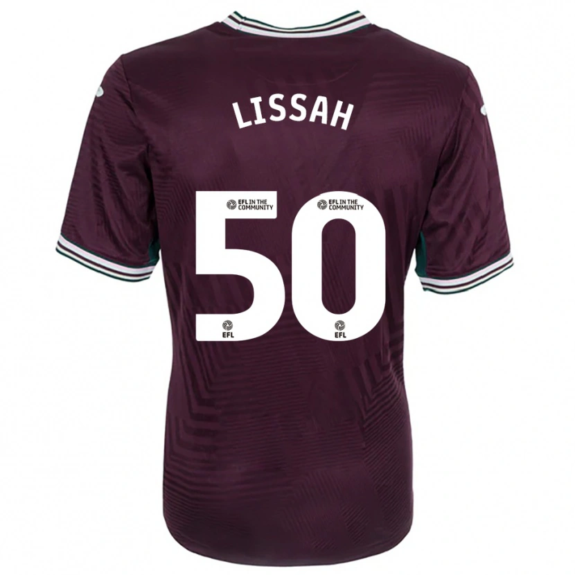 Danxen Kinderen Filip Lissah #50 Roest Rood Wit Uitshirt Uittenue 2025/26 T-Shirt België